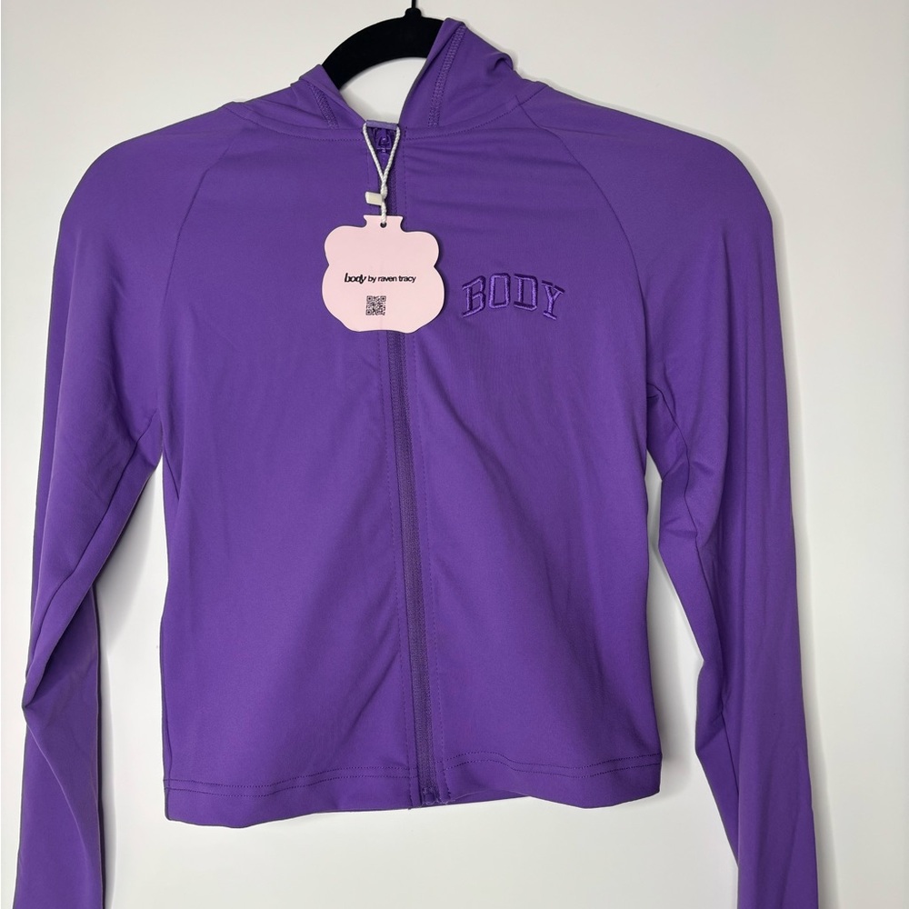 Brand New!! purple bodybyraven hoodie